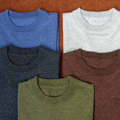 Old Money knit linen blend T-shirt