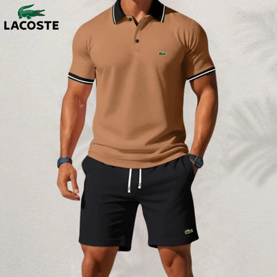 Set of polo shirt and shorts