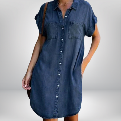 Carina - Casual Denim Dress