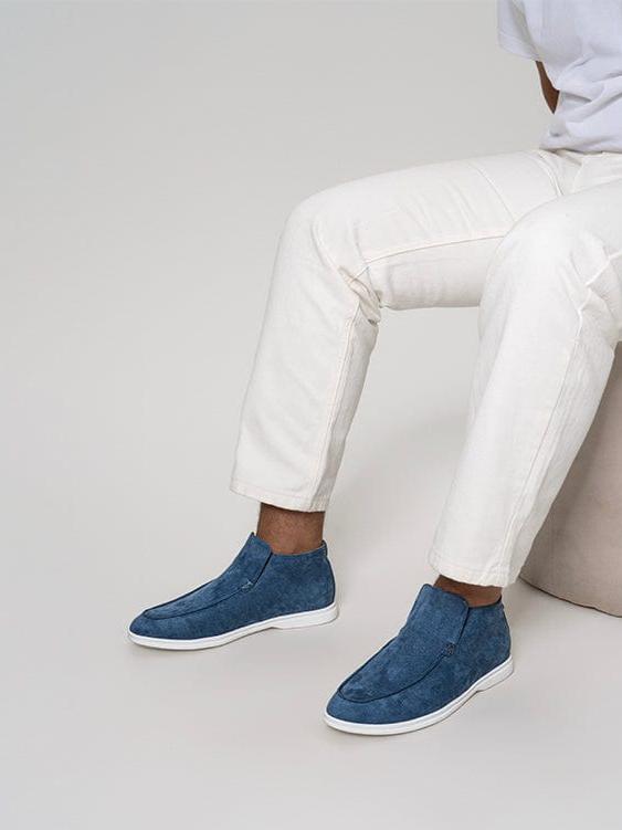 Mont Blanc - Light blue loafer