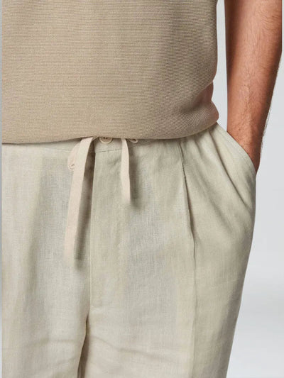 Seaside linen pants – Beige