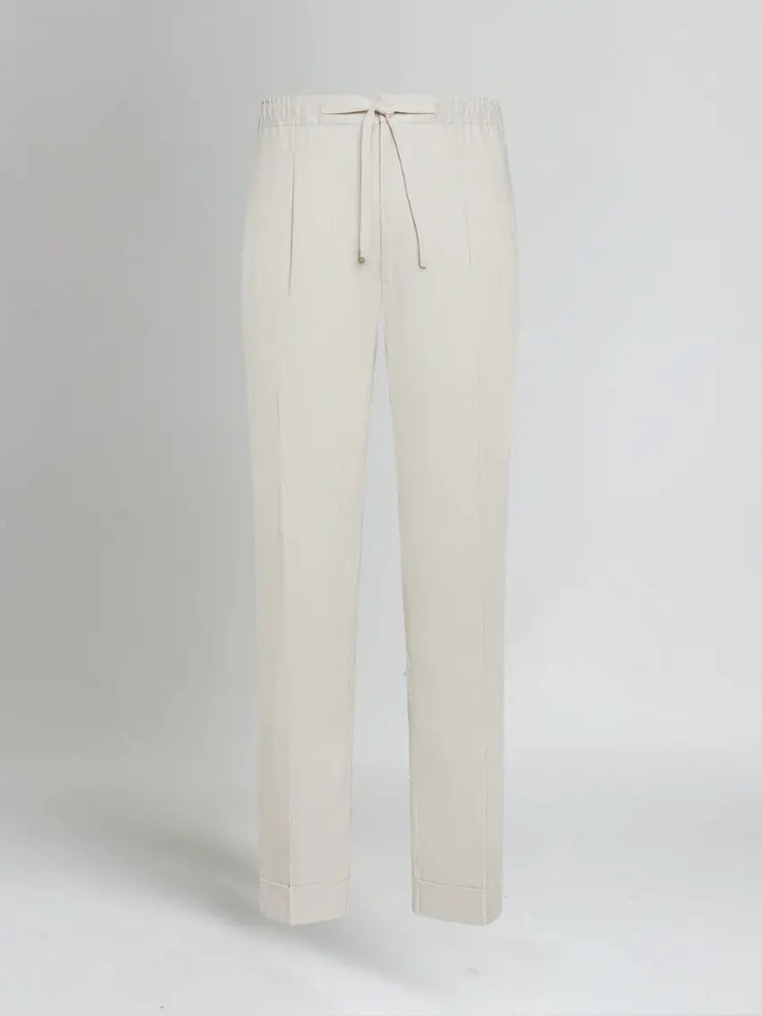 Seaside linen pants – Beige