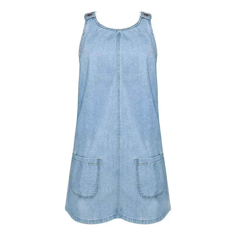 Mandy - Practical and light denim dress