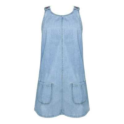 Mandy - Practical and light denim dress