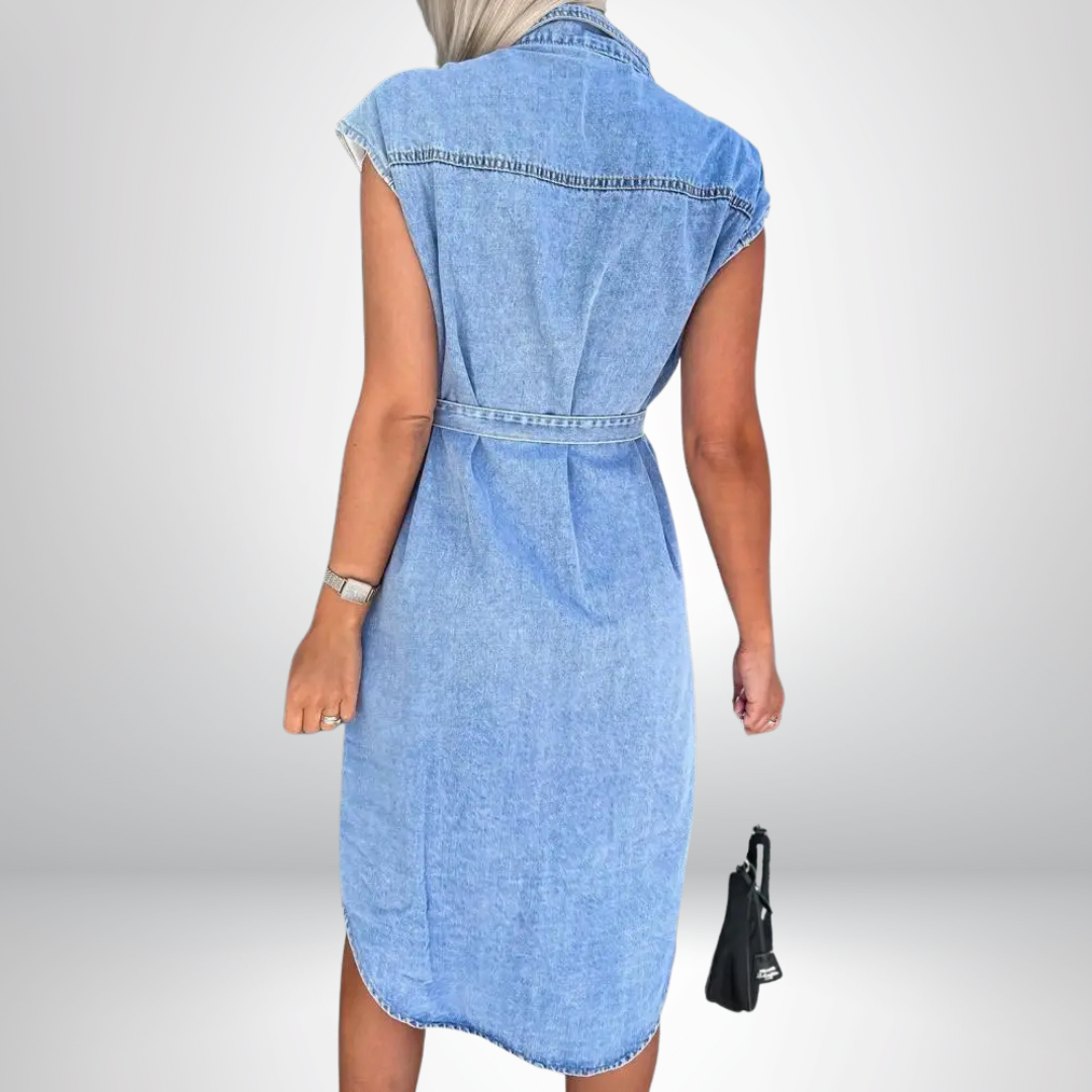 Noelle - Casual chic denim dress