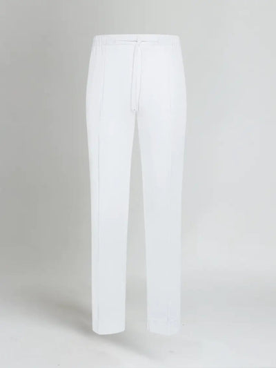 Beach Linen Pants – White