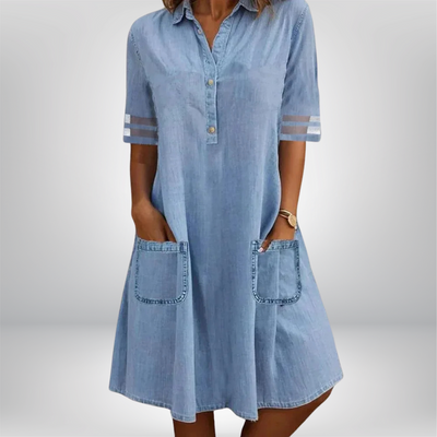 Ylva - Light and airy denim dress